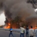 लखनऊ रिंग रोड झोपड़पट्टी में भीषण आग, कई हताहतों की आशंका, राहत-बचाव जारी