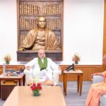 गृह मंत्री से मिले मुख्यमंत्री, यूपी के अहम मुद्दों पर हुई चर्चा