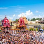 पुरी: भारी वर्षा के बीच संपन्न हुई भगवान जगन्नाथ की भव्य रथ यात्रा