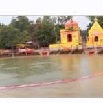 भारी बारिश से नैमिषारण्य का चक्रतीर्थ जलमग्न