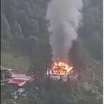 उत्तराखंड के मां भगवती मंदिर में भीषण आग