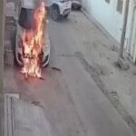 मोरबी में कार के पार्किंग सेंसर की आवाज से नाराज पड़ोसी ने लगाई महिला वकील की कार में आग